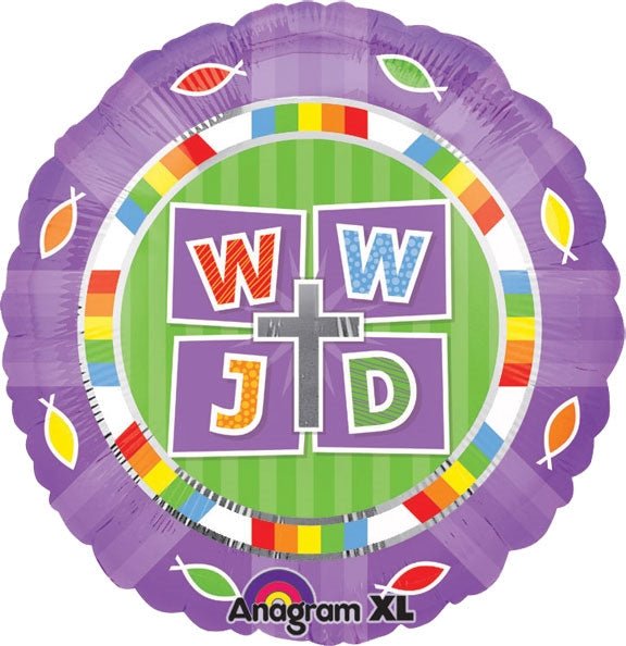 18" WWJD - What Would Jesus Do