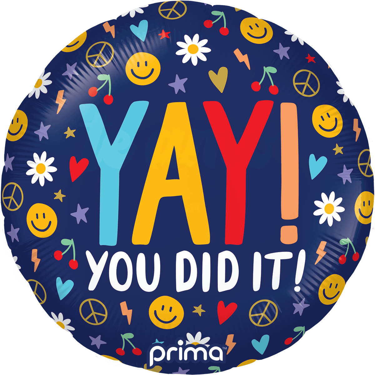 18" Yay You Did It Groovy Icons