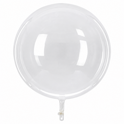 18" Clear Bobo (5ct)