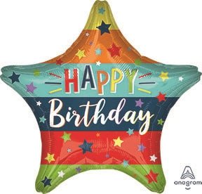 19" Birthday Stars & Stripes