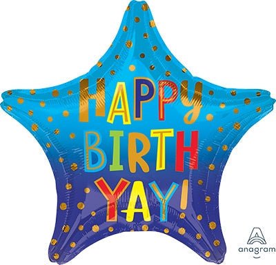 19" Happy Birthday Yay!