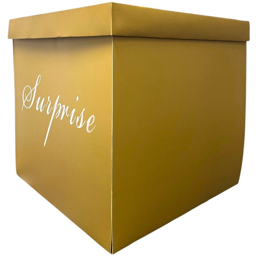 20" Gift Box - Gold Surprise - Borosino