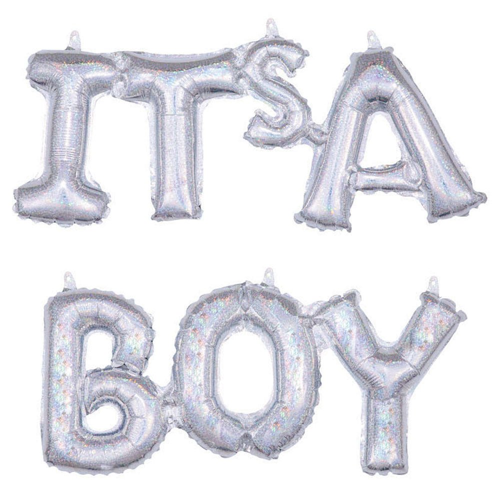 20" Its A Boy - Holographic