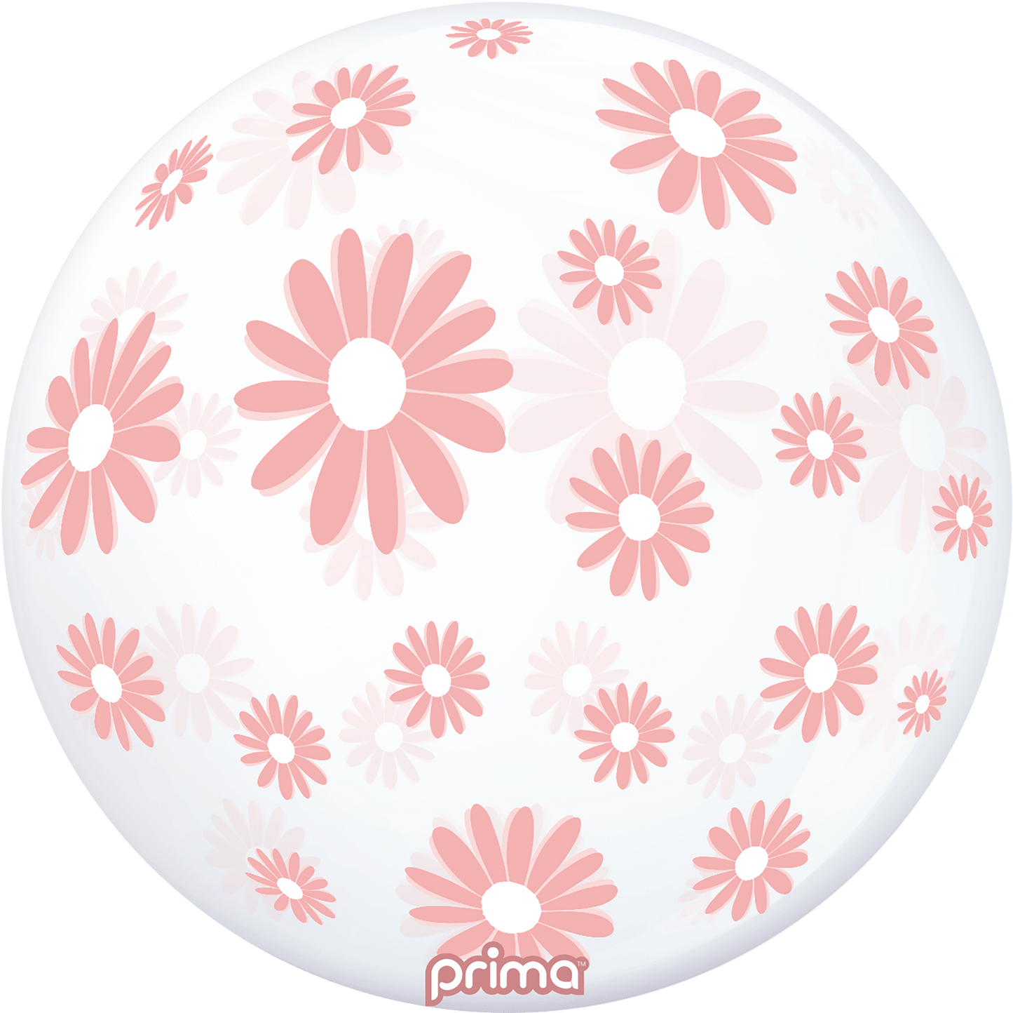 20" Light Pink Daisies Sphere