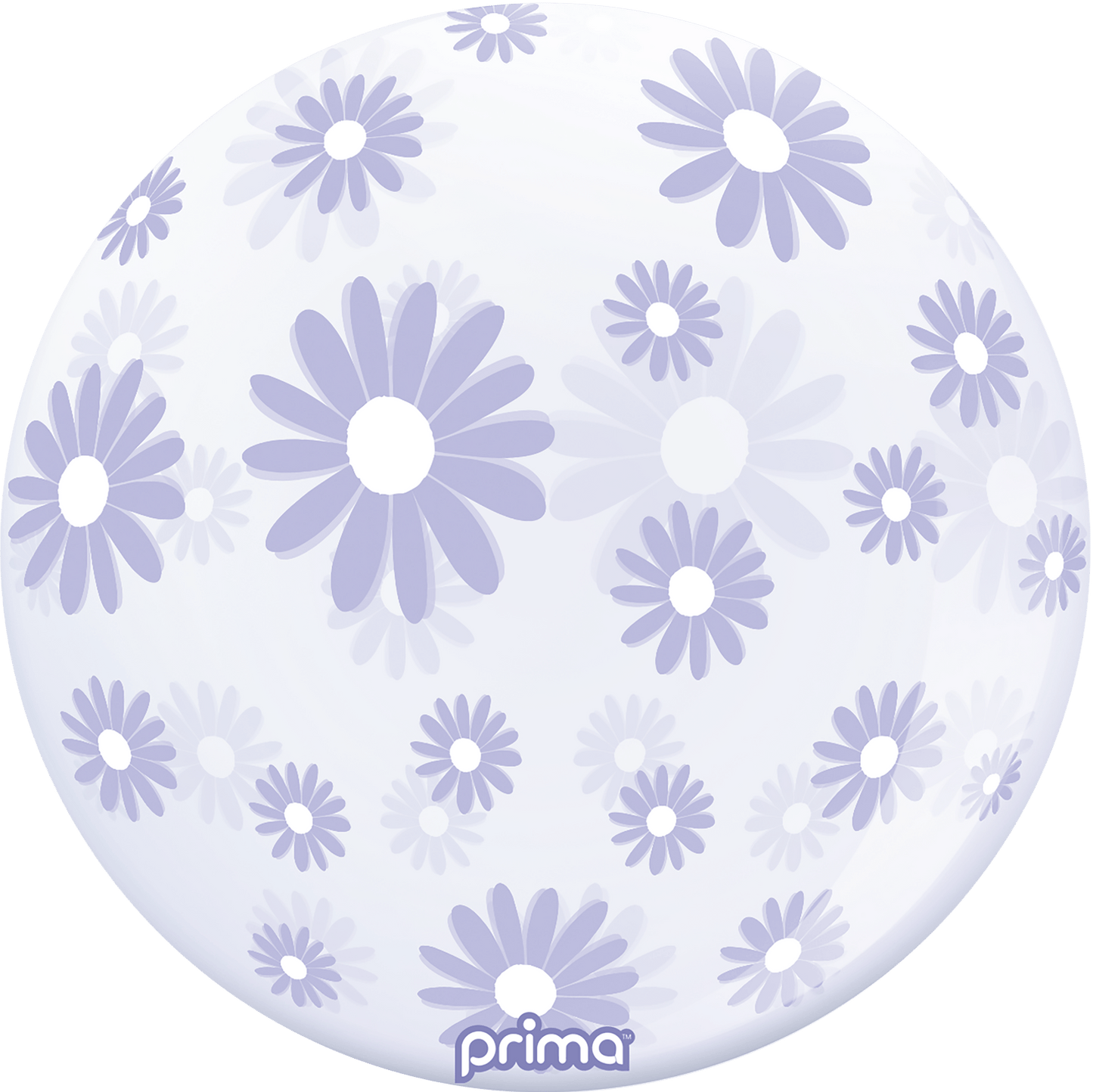 20" Pale Lavender Daisies Sphere