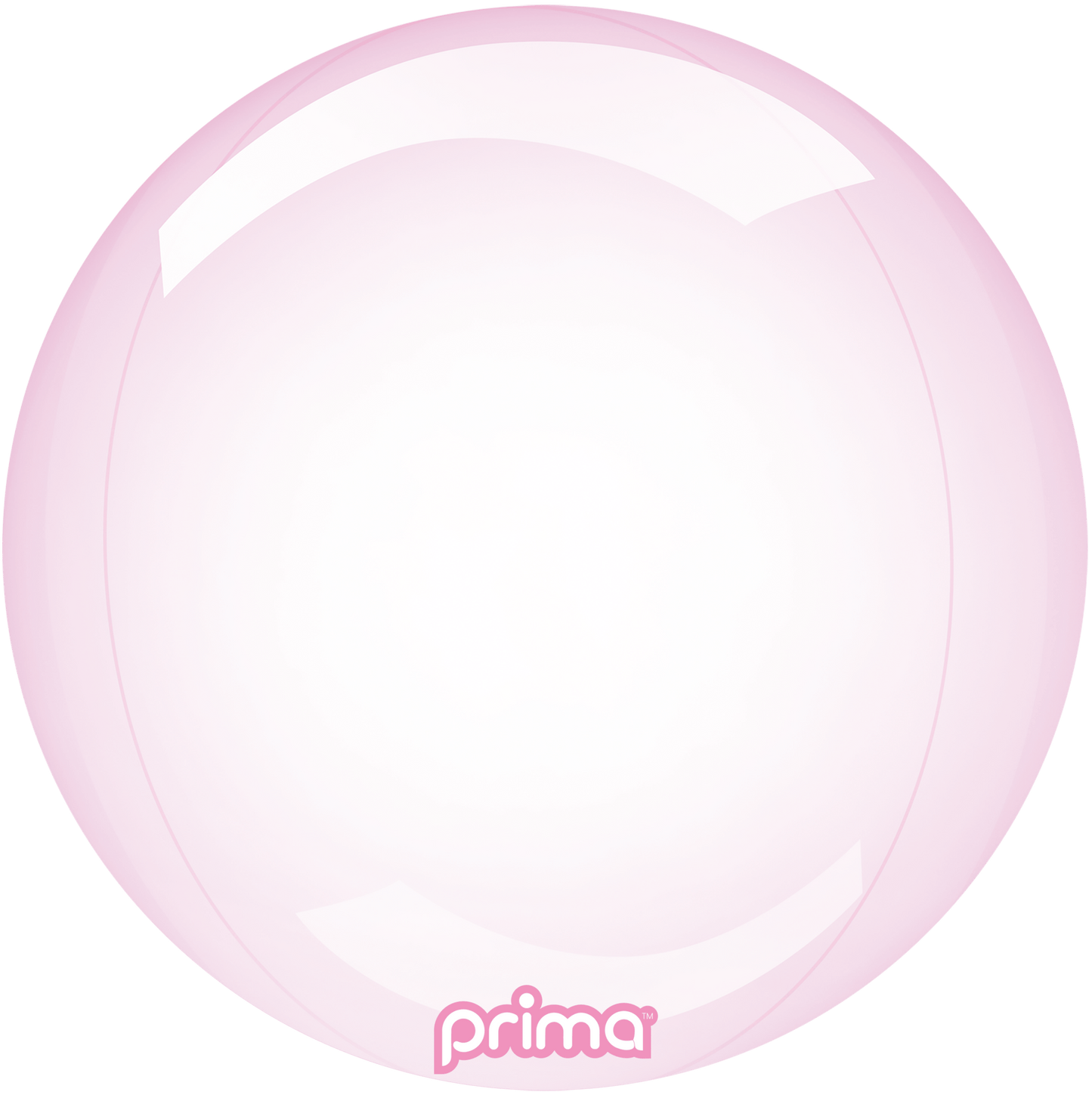 20" Pink Glass Sphere