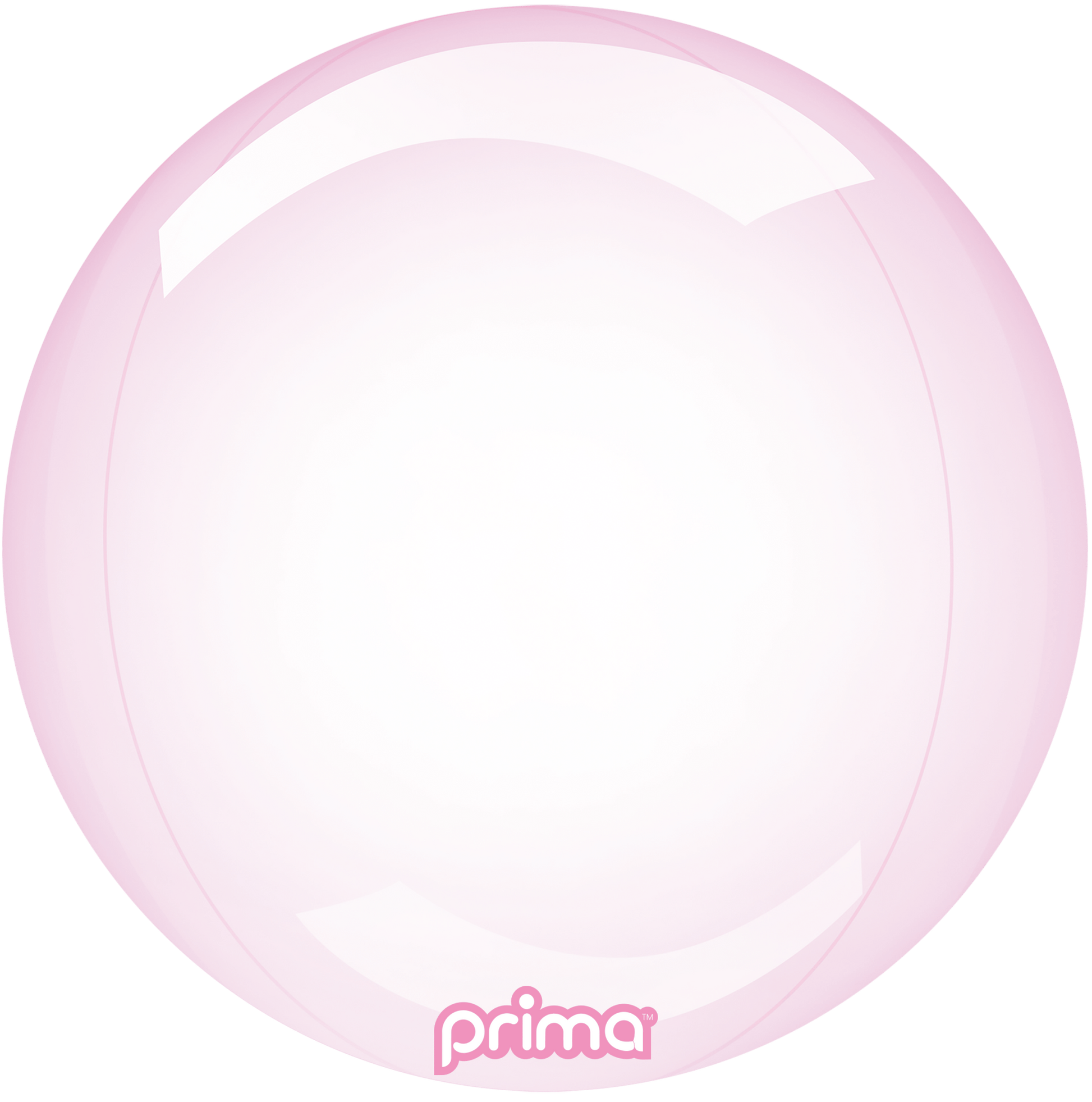 20" Pink Glass Sphere