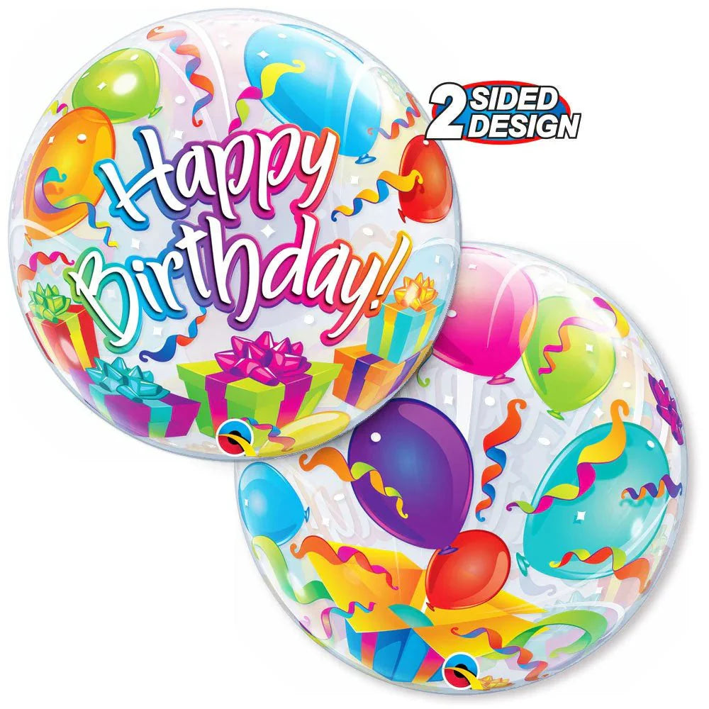 22" Bubble Balloon - Birthday Surprise
