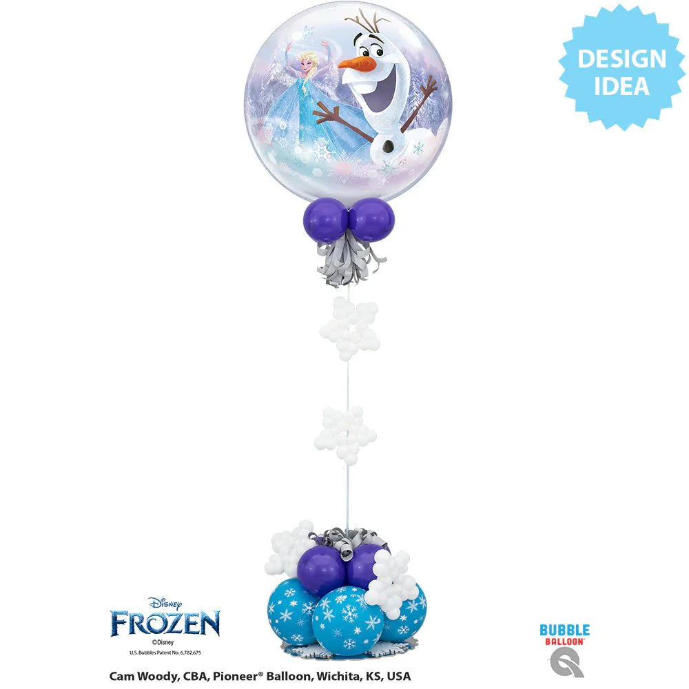 22" Bubble Balloon - Disney Frozen Characters