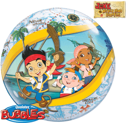 22" Bubble Balloon - Jake and the Never Land