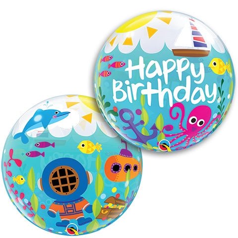 22" Bubble - Birthday Maritime Fun