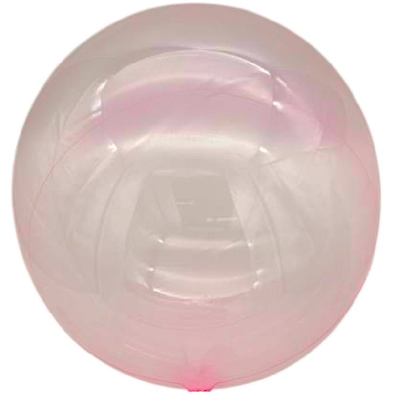 22" Crystal Clear bobo Balloon - Light Pink