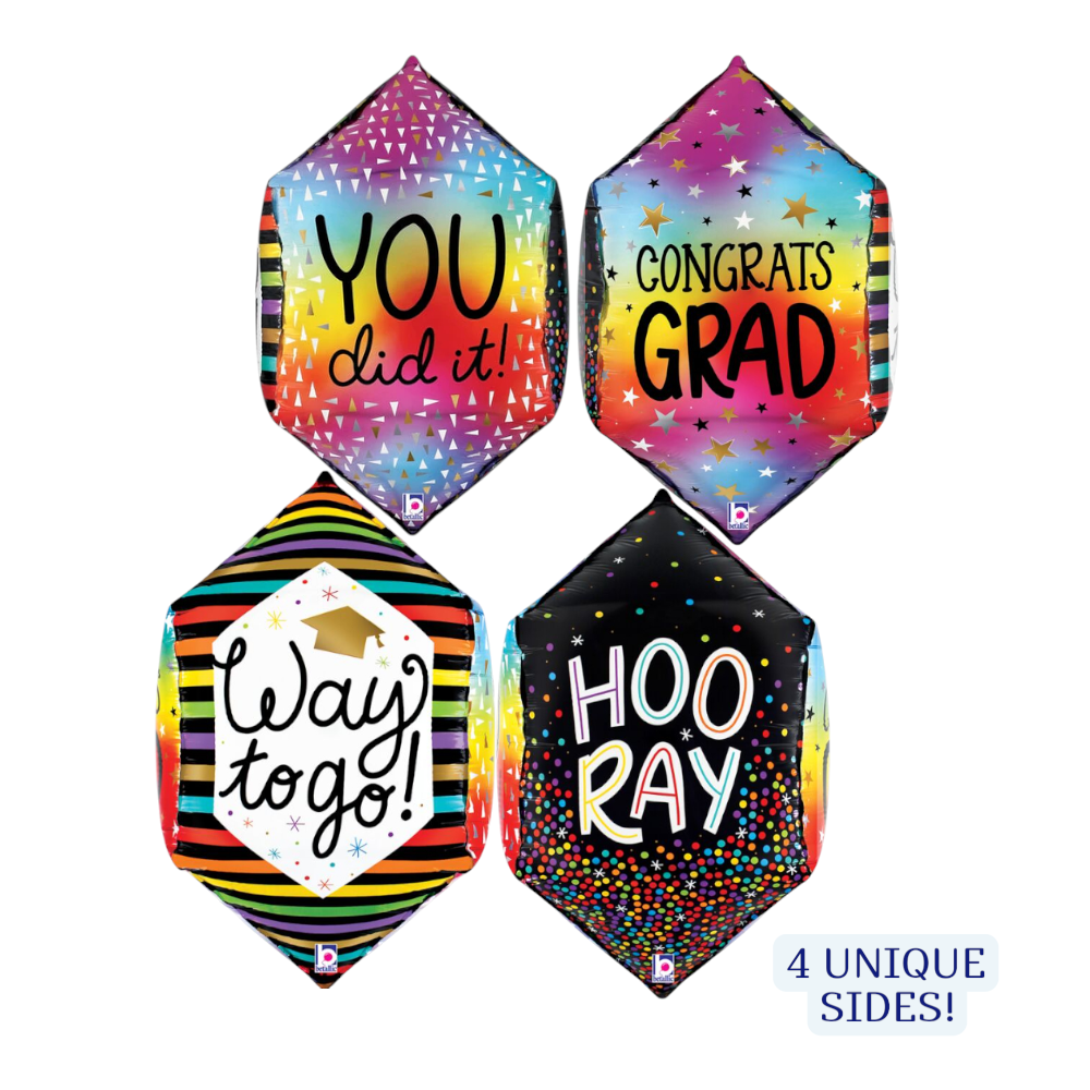 22" Dimensionals Colorful Grad - Betallic