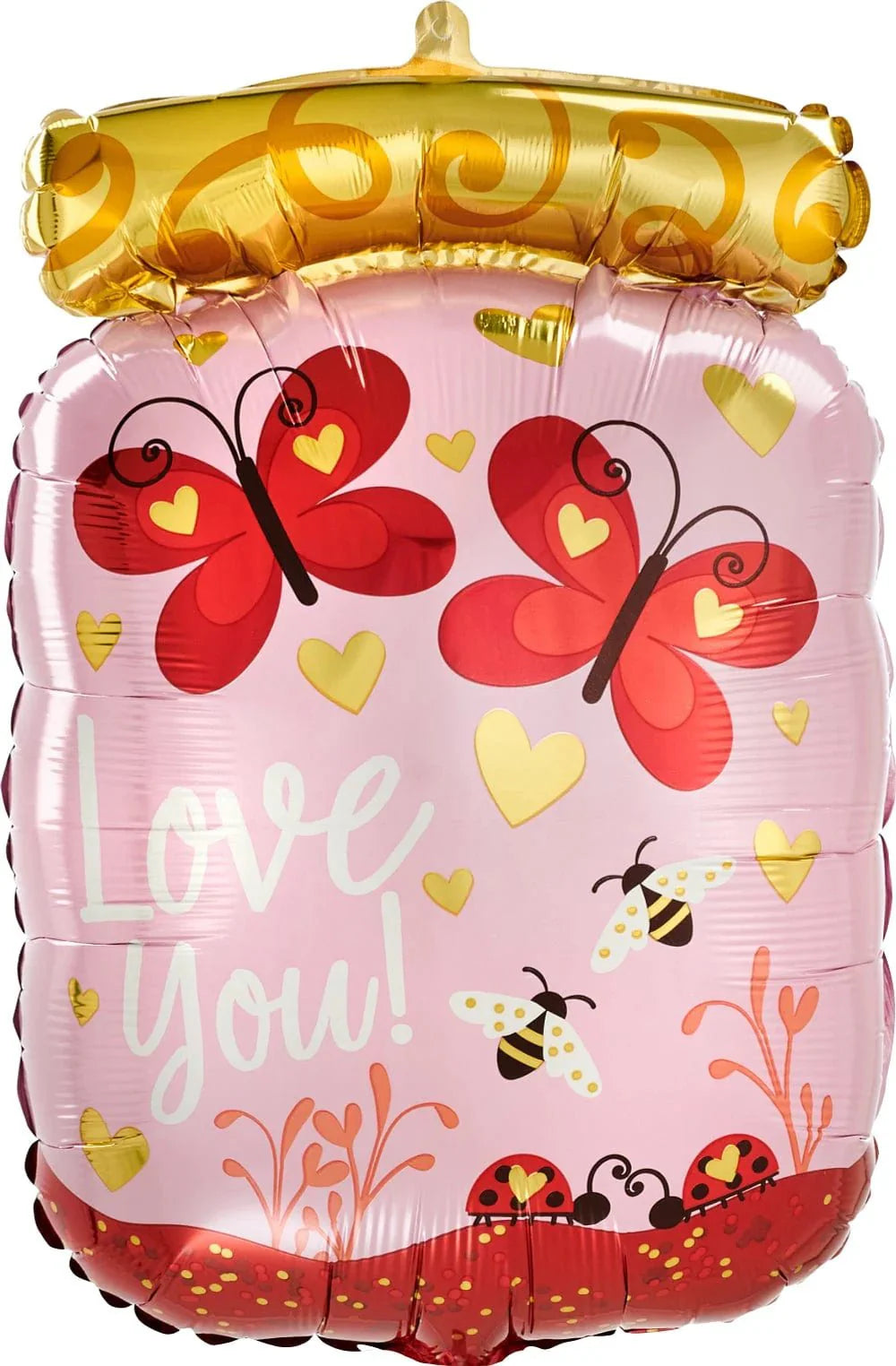 22" Love You Bugs & Butterflies Jar (5ct)