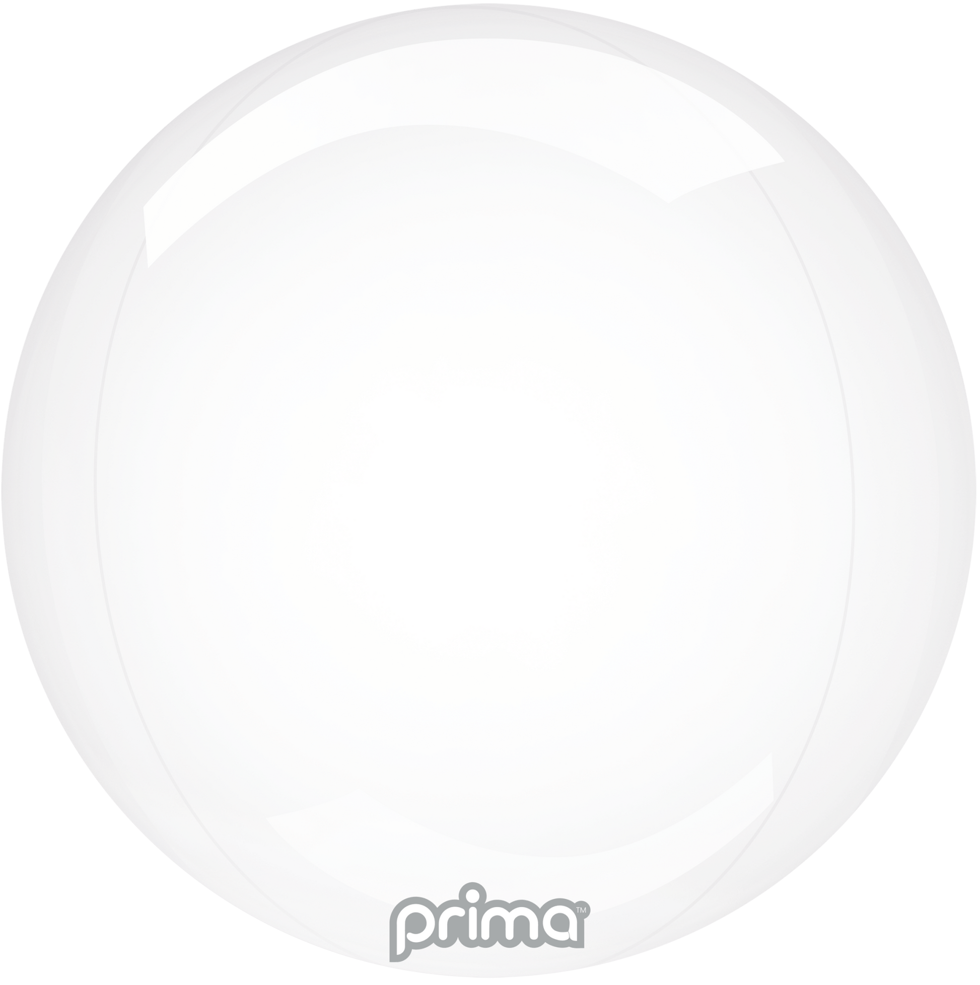 24" Clear Glass Sphere