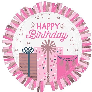 24" Pastel Birthday with Fringe