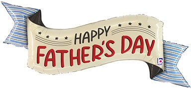 45" Father's Day Foil Balloon Banner