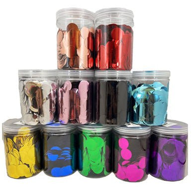 2.5cm Metallic Foil Confetti