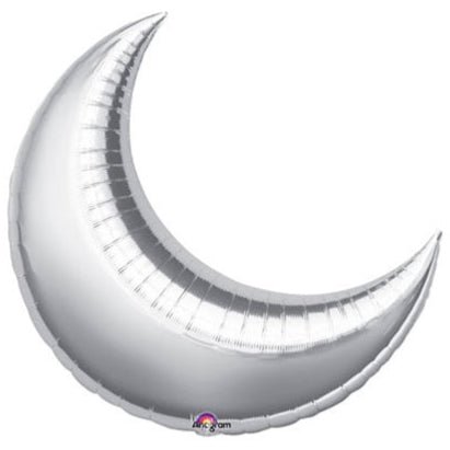 26" Crescent - Silver (3ct)