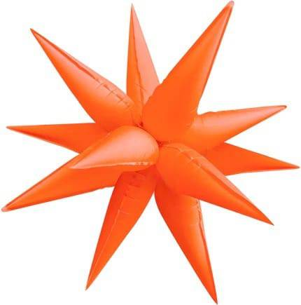 26" Neon Exploding Stars Balloon - Winner Party