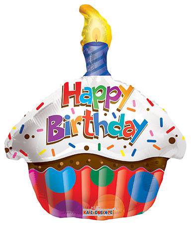 28" Birthday Cupcake (5ct) - Conver USA