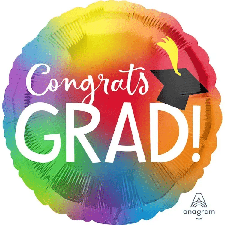 28" Colorful Congrats Grad (5ct)