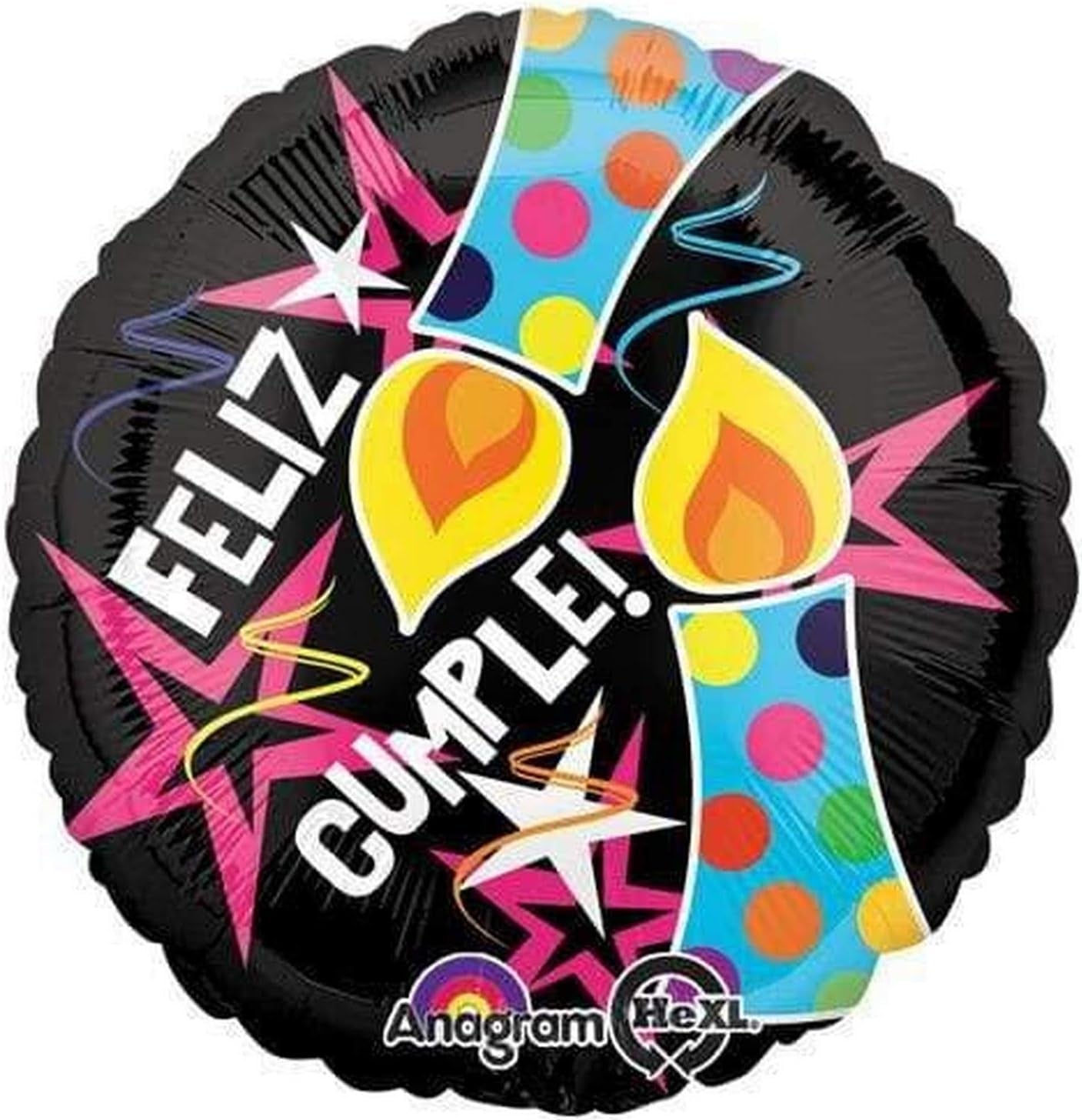 28" Feliz Cumple Candles (5ct)