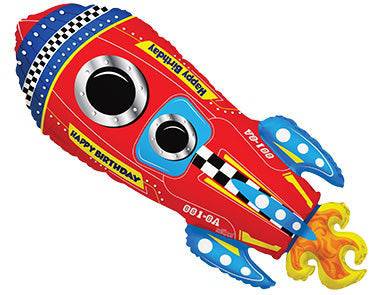 28" Happy Birthday Rocket (5ct) - Conver USA
