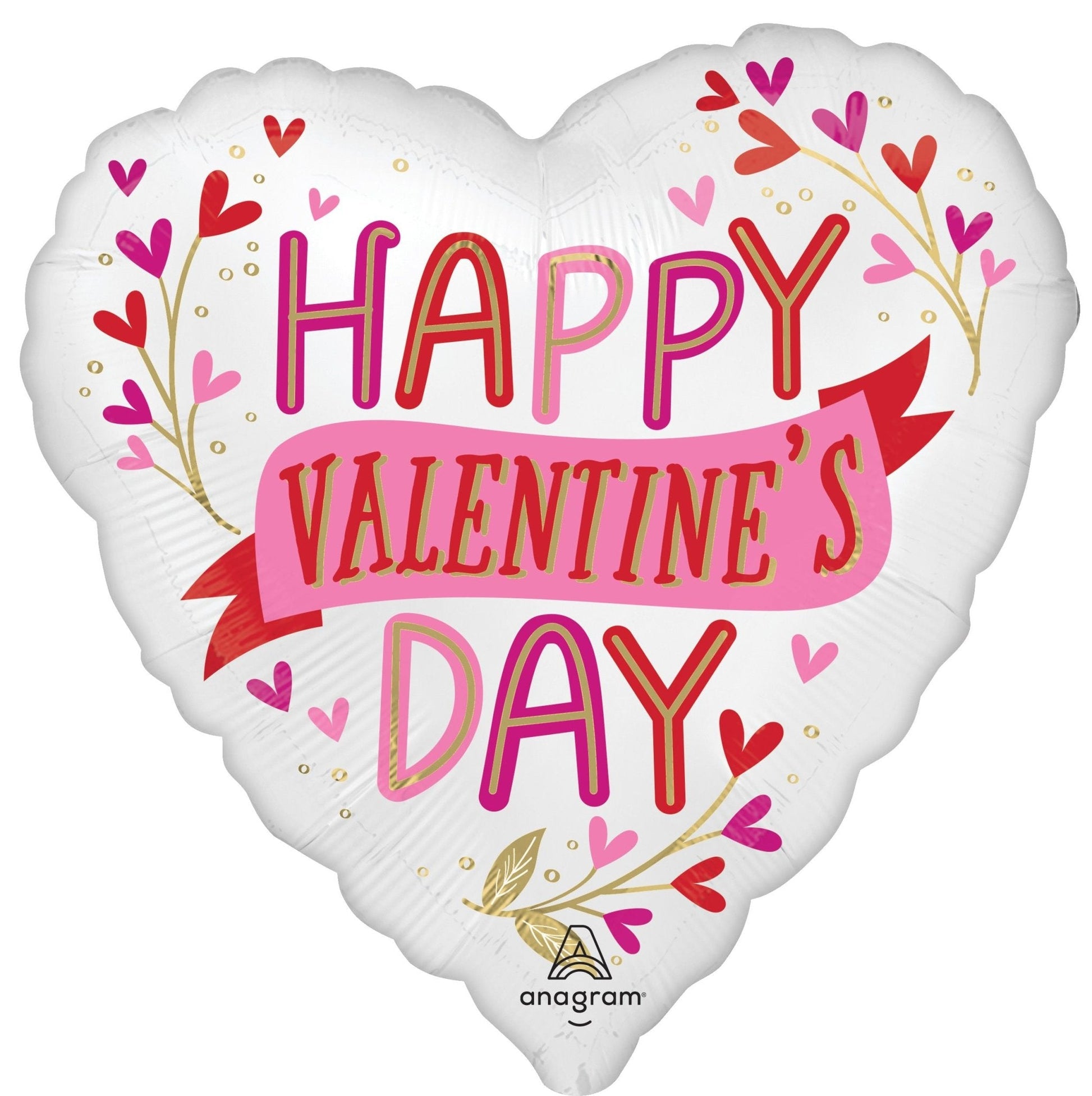 28" Happy Valentines Day Botanical Traces (5ct)
