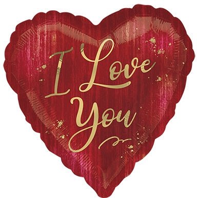 28" I Love You Rouge