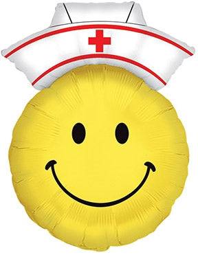 28" Smiley Nurse Foil Balloon - Betallic