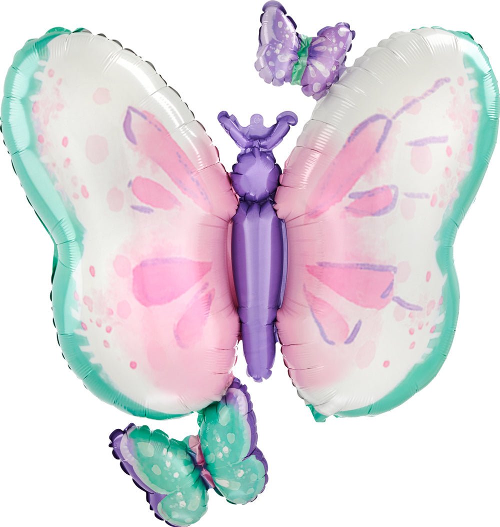 29" Flutters Butterfly Balloon - Anagram
