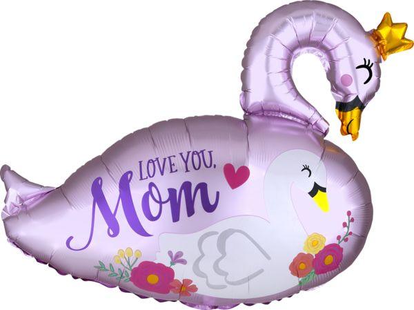 29" Love You Mom Swans (5ct)