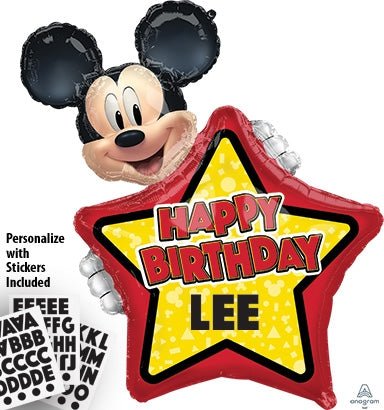 30" Mickey Mouse Birthday - Personalizable