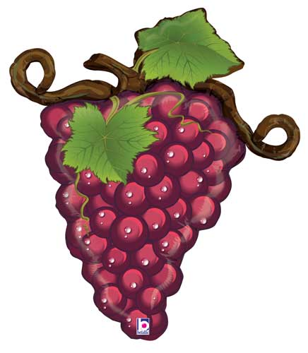 31" Linky Grapes - Red
