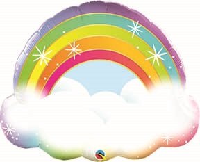 32" Rainbow with Cloud
