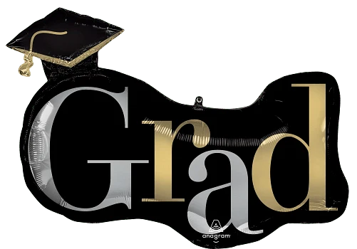 33" Grad with Cap