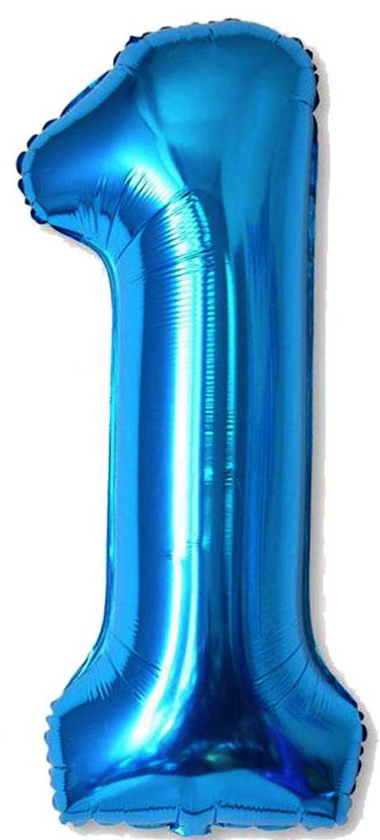 34" Balloon Numbers - Blue Conver USA