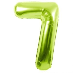 34" Balloon Numbers - Lime Green - Party America