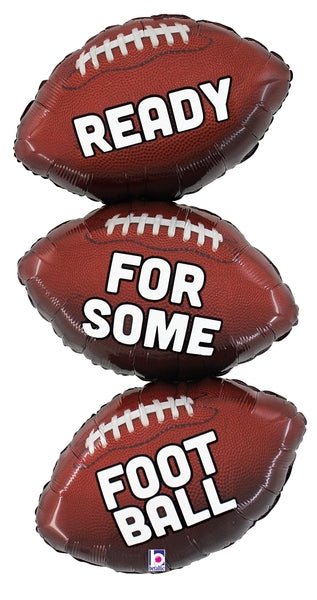 34" Football Trio