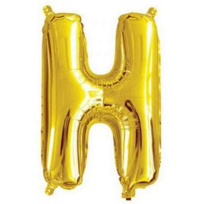 34" Gold Foil Balloon Letters - ConverUSA