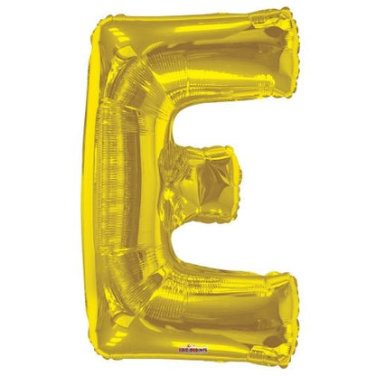 34" Gold Foil Balloon Letters - ConverUSA