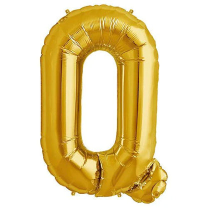 34" Gold Foil Balloon Letters - ConverUSA