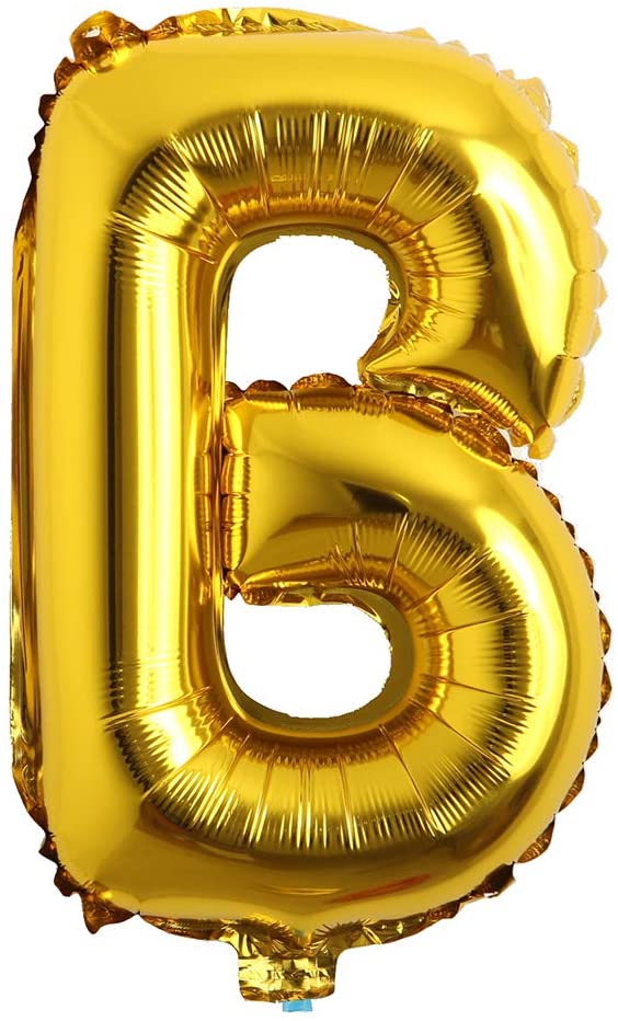 34" Foil Balloon Letters - Gold - Party America