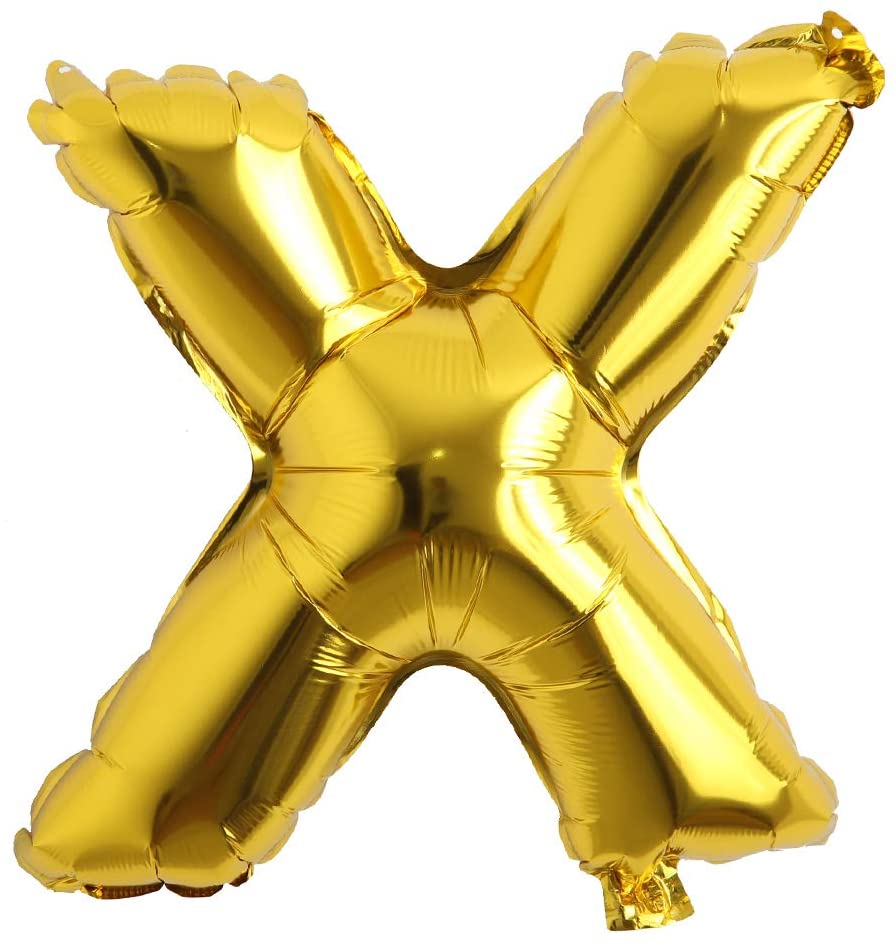 34" Foil Balloon Letters - Gold - Party America