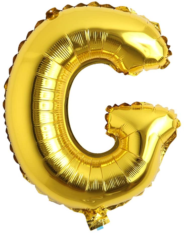 34" Foil Balloon Letters - Gold - Party America
