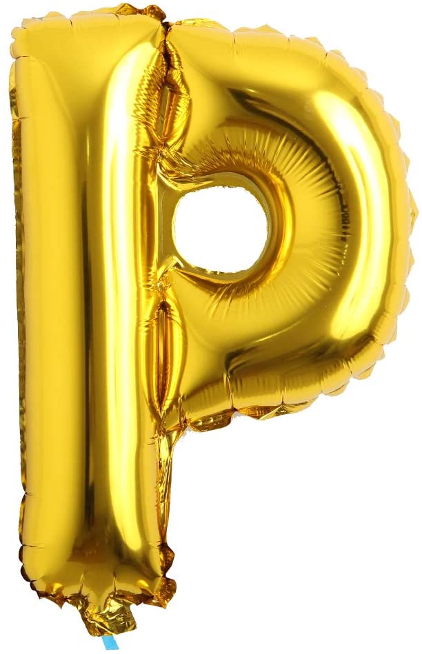 34" Foil Balloon Letters - Gold - Party America