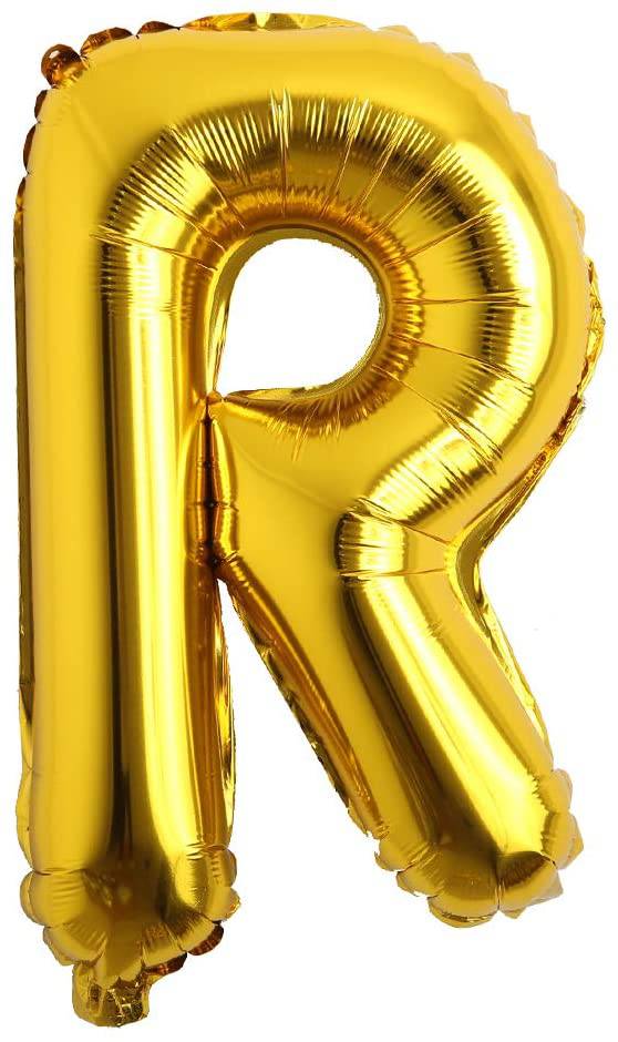 34" Foil Balloon Letters - Gold - Party America