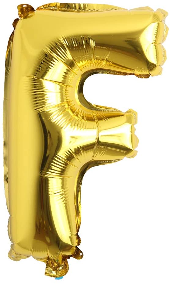 34" Foil Balloon Letters - Gold - Party America