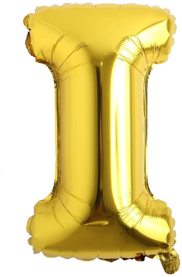 34" Foil Balloon Letters - Gold - Party America